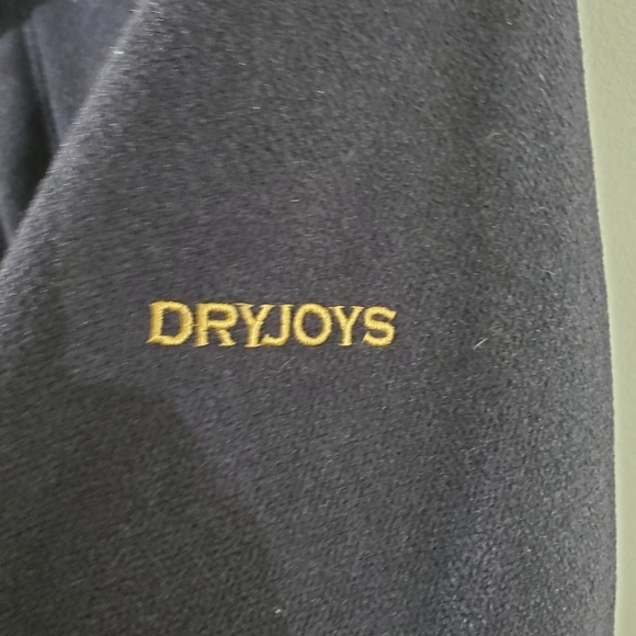 FootJoy DryJoys Pullover Fleece Heavy Golf Men's Navy Fleece Size  XXL - Picture 1 of 4
